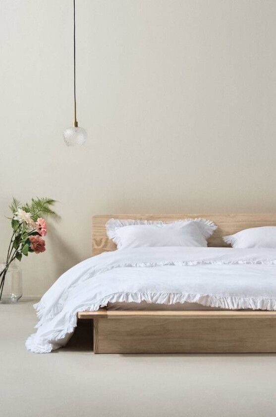 sengesett dobbeltseng Hvit