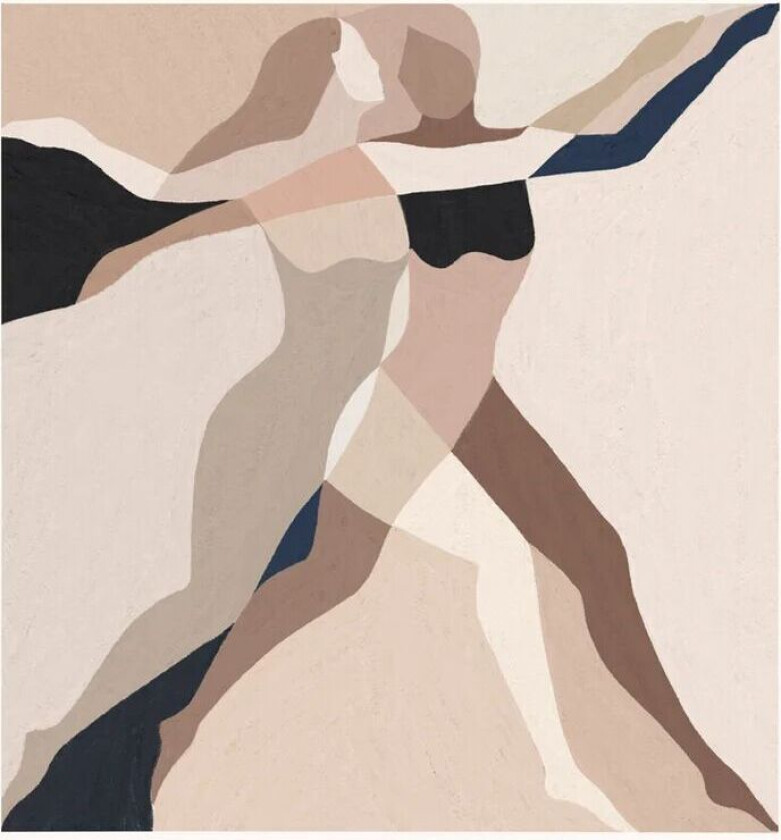 Two Dancers poster 50x70 cm