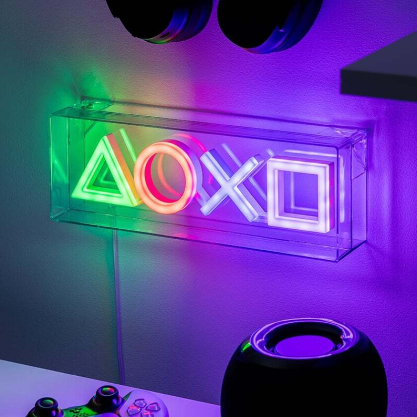 - PlayStation LED Neon Light - Lamper