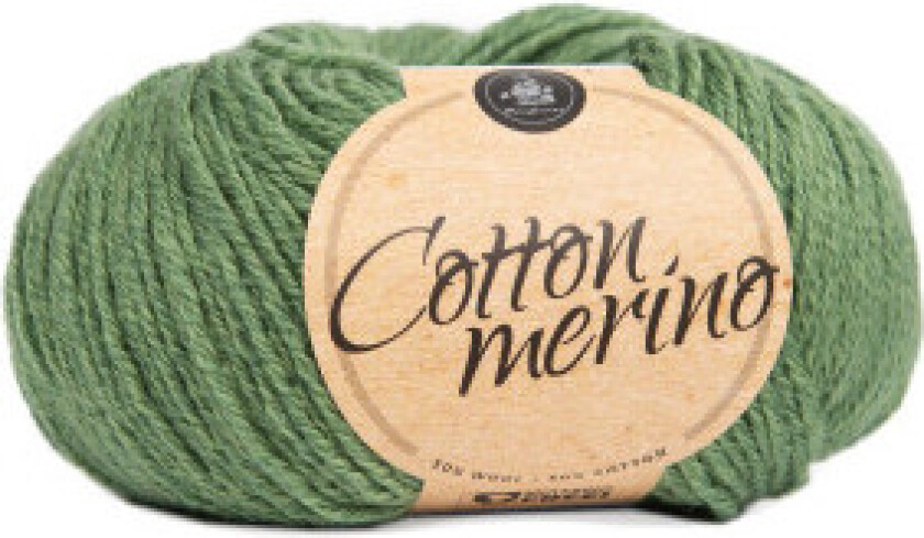 Easy Care Cotton Merino Garn Solid 28 Myrtgrønn