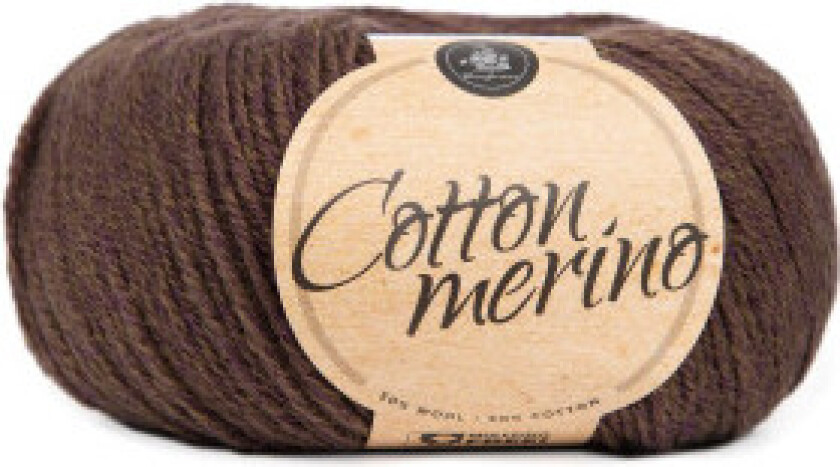Easy Care Cotton Merino Garn Solid 30 Bregnebrun