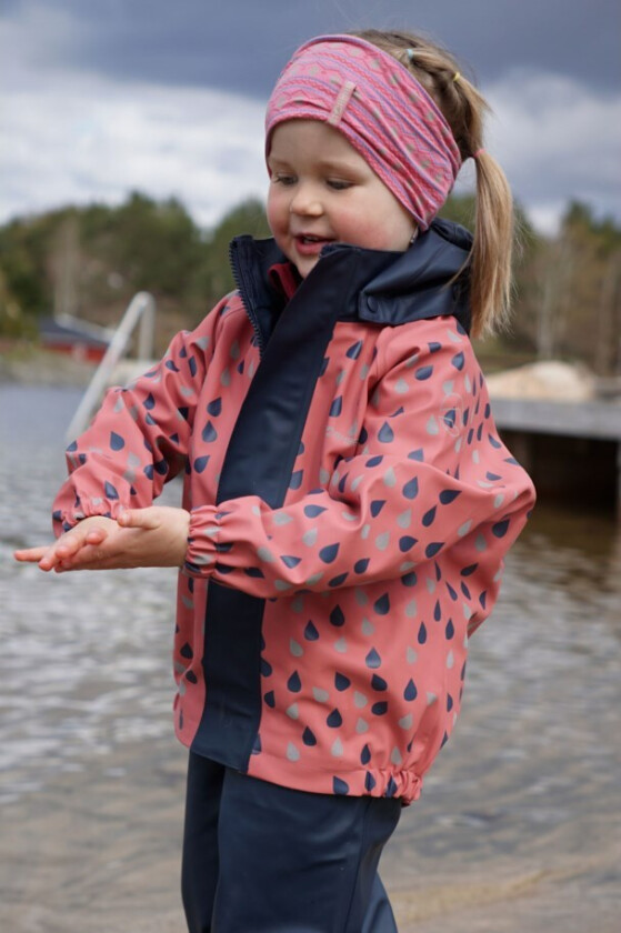 Stormflod regnjakke - testvinner barn 1-7 92