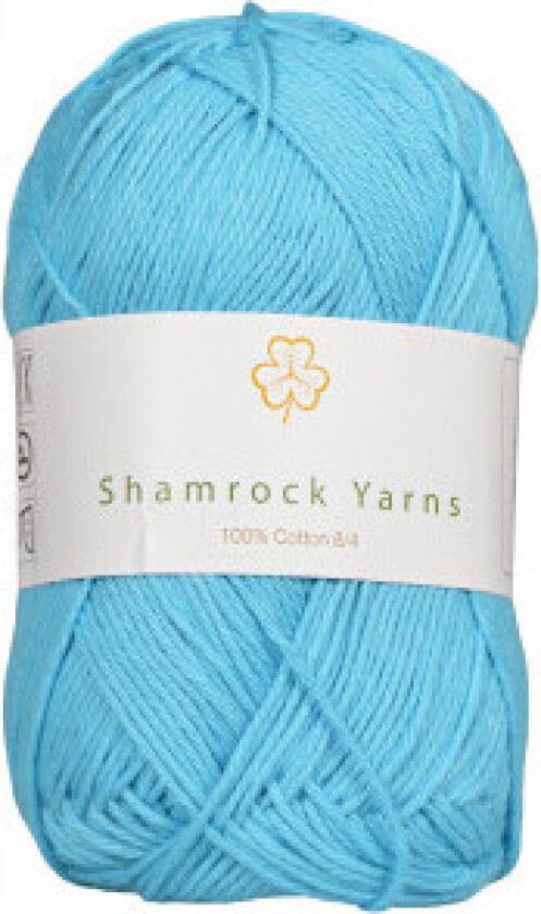 100% Bomull 8/4 Garn 11 Støvet Lys Turkis