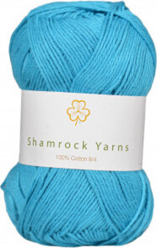 100% Bomull 8/4 Garn 12 Mørk Turkis