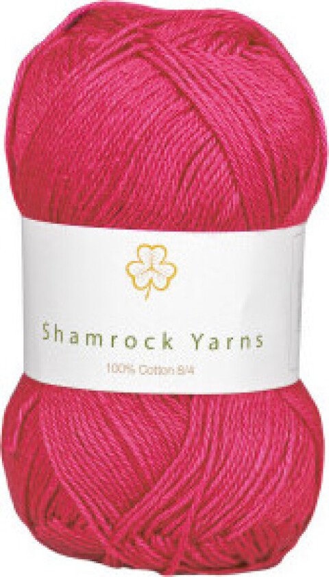 100% Bomull 8/4 Garn 19 Støvet Rosa