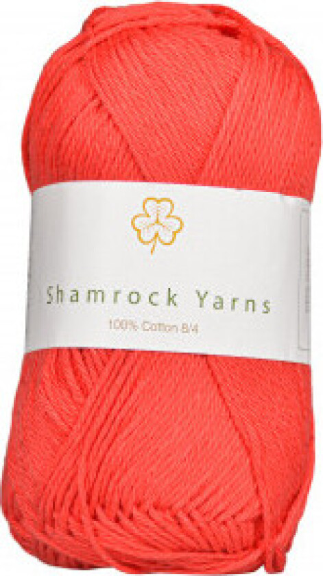 100% Bomull 8/4 Garn 28 Rød