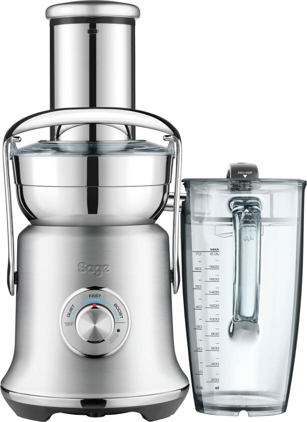 Sage SJE830BSS2EEU1 the Nutri Juicer Cold XL - Juicemaskin - 2 liter - 2.4 kW - sølv