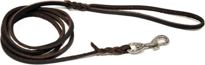 Kobbel i lær 18mmx180cm brun