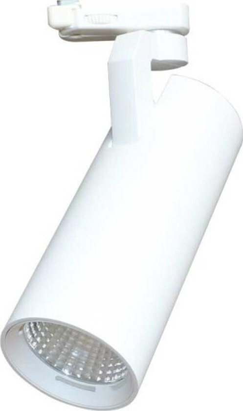 e3light Gemini LED 3F skinnespot 15W 930, 1400 lumen, 38°, hvit