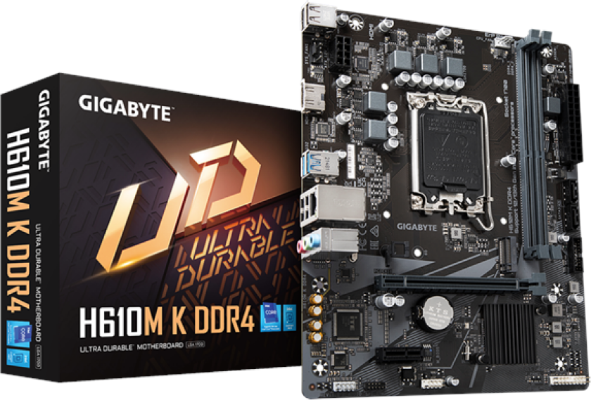 H610M K DDR4 Hovedkort - Intel H610 - Intel LGA1700 socket - DDR4 RAM - Micro-ATX