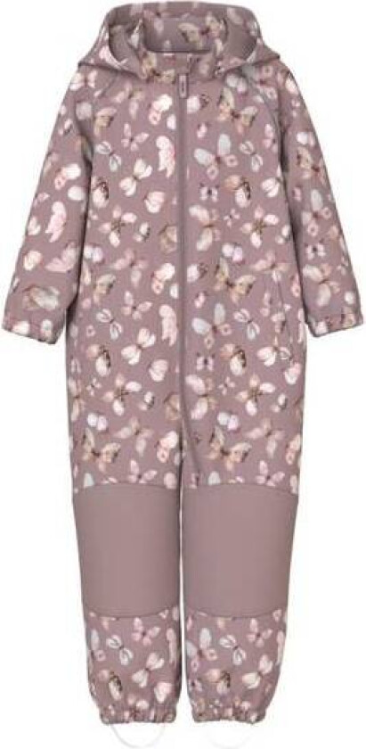 Name It - Softshelldress Aop Deauville Mauve