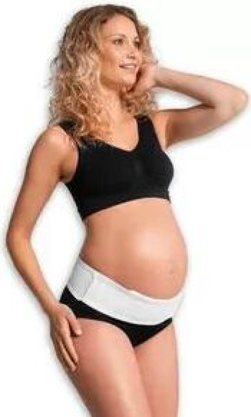 Graviditets- og Amme-BH m. Carri-Gel Hvid str. Small