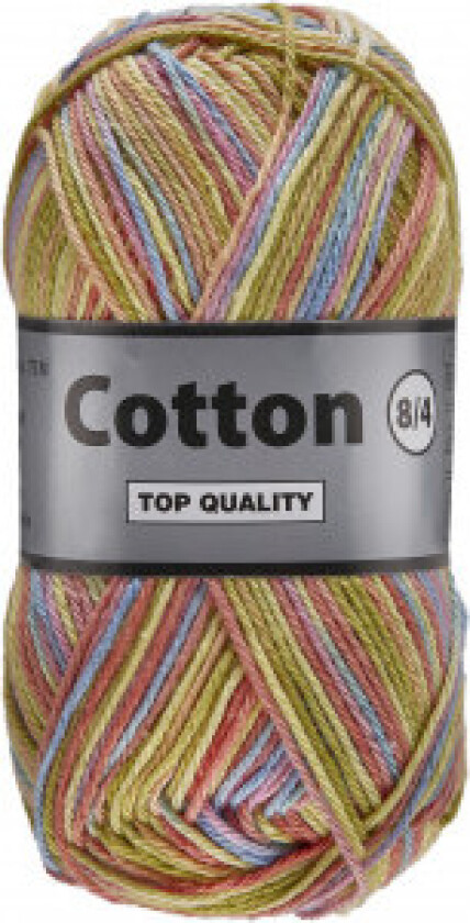 Lammy Cotton 8/4 Garn Multi 634