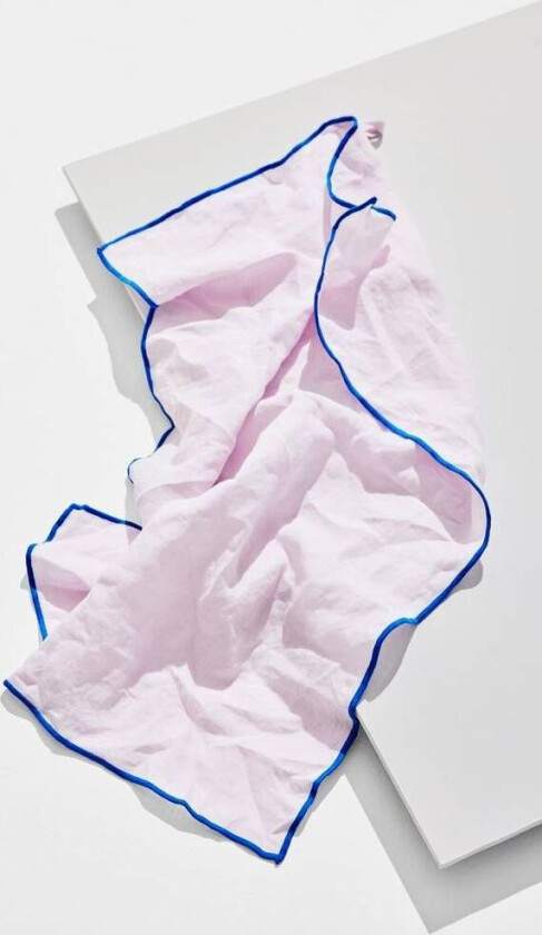 Bonne kjøkkenhåndkle i fransk lin Lillablå