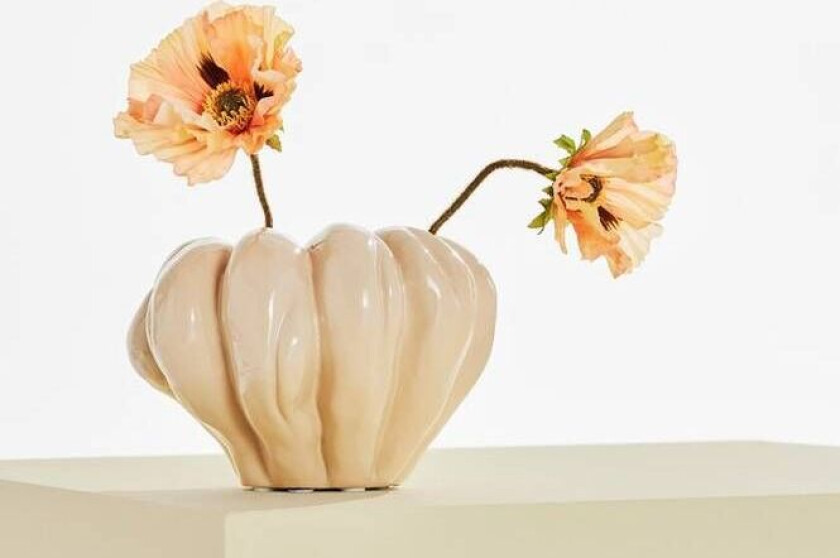 Ruth vase Beige blank