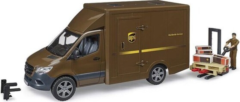 Mercedes Sprinter Ups Bil Med Sjåfør Vehicles 2678