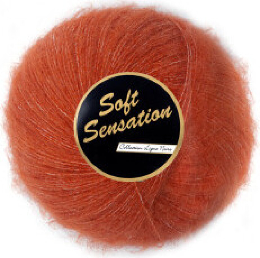 Lammy Soft Sensation Garn 41 Rød/Oransje