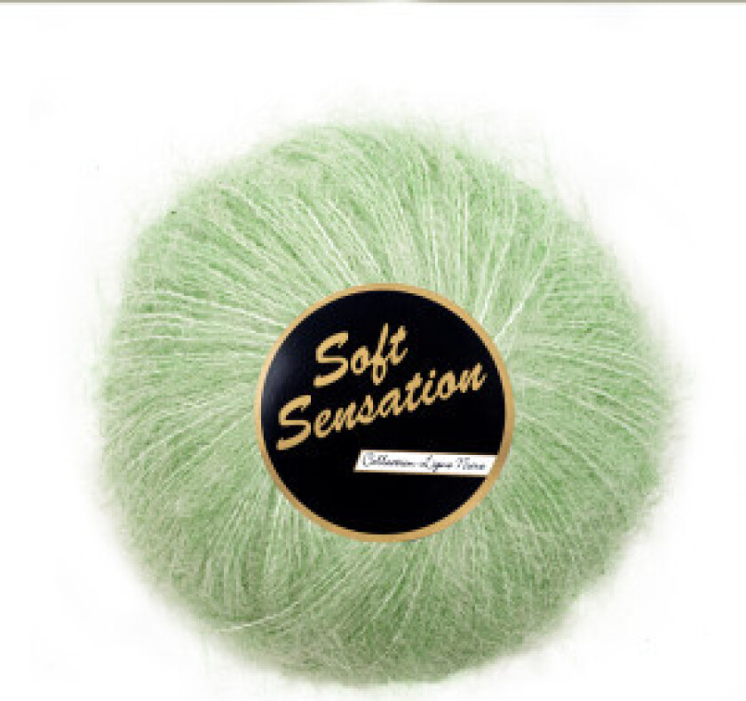 Lammy Soft Sensation Garn 62 Lysegrønn