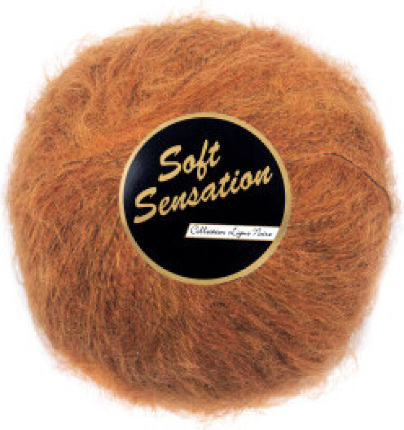 Lammy Soft Sensation Garn 116 Miks Oransje