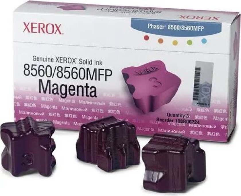 Colorstix 3x Magenta - Phaser 8560