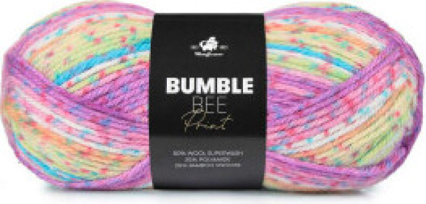 Bumblebee Print Garn 3019 Jewel