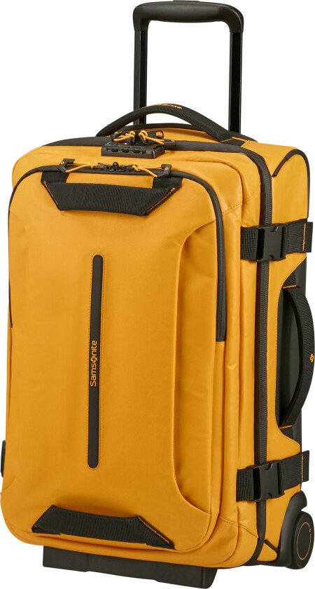 Ecodiver Duffle with wheels double frame 55cm Yellow OneSize, Yellow