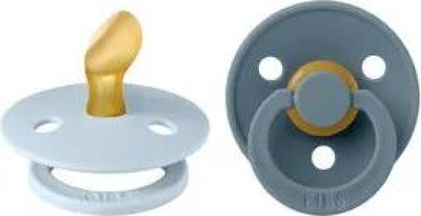 Colour Latex Anatomical Smokker 2-pakning Baby Blue/Petrol str. Str. 1