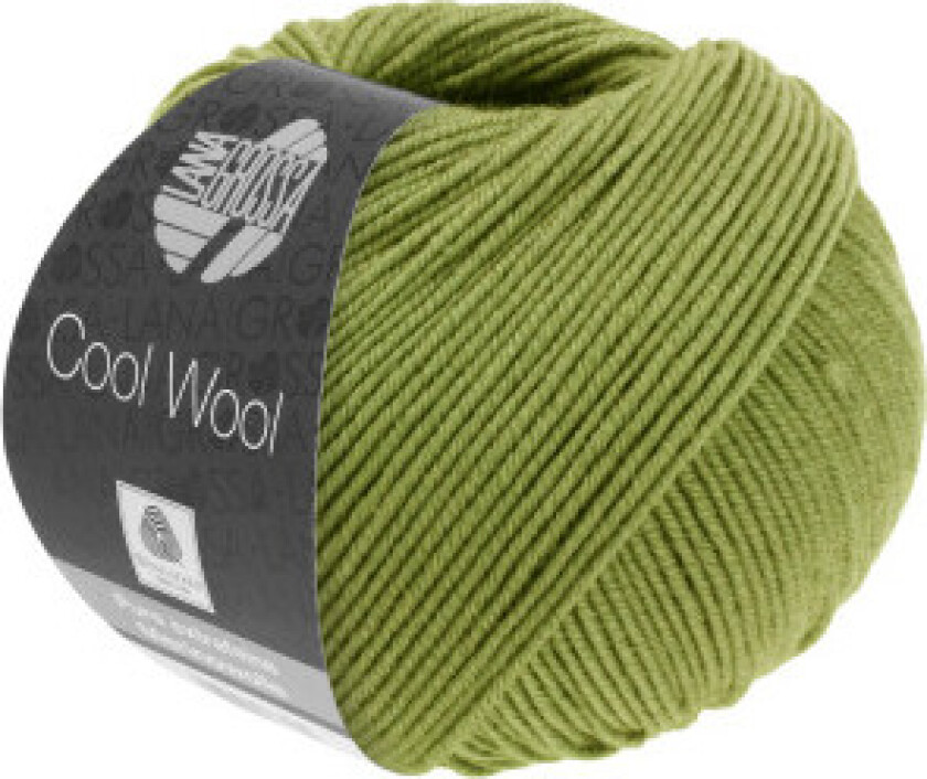 Cool Wool Garn 2090 Khaki Grønn