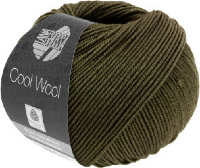 Cool Wool Garn 2091 Olivengrønn