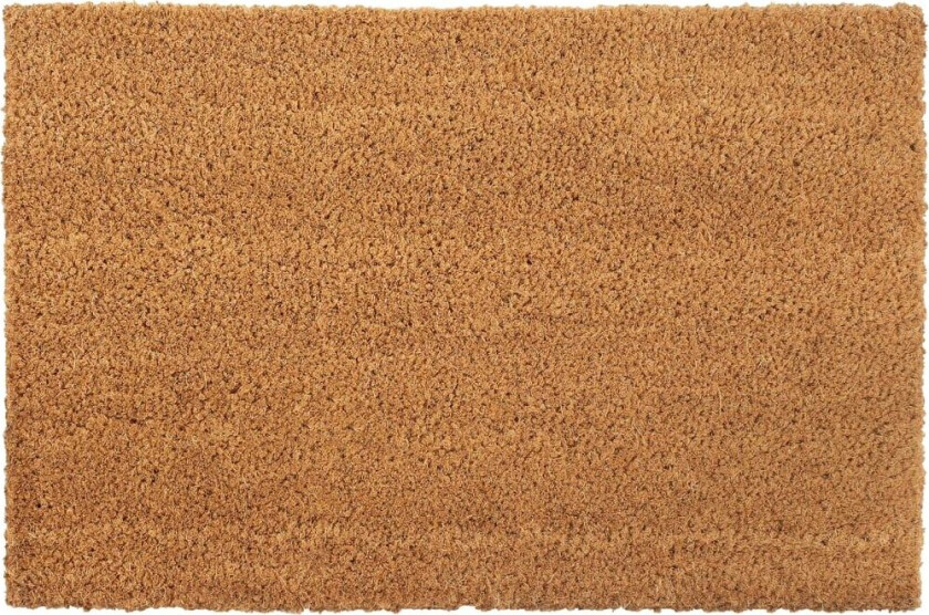 Dørmatte naturlig 50x80 cm tuftet kokosfiber