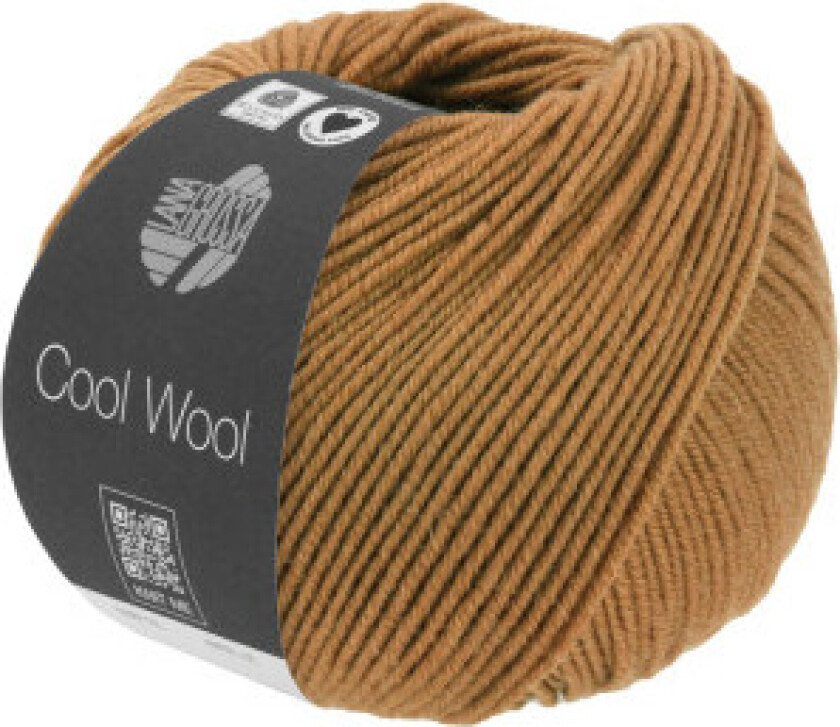 Cool Wool Garn 423 Karamell melert