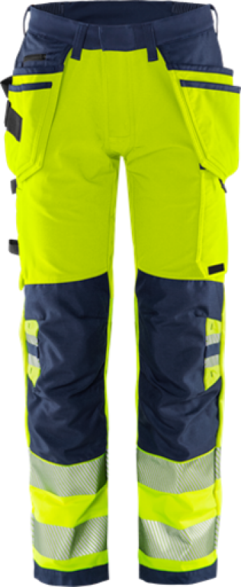 2644 GSTP Arbeidsbukse varselgul/marineblå Varselgul/Marineblå