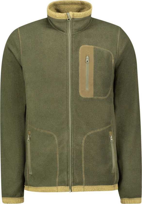 Fleece Jacket, fleecejakke Green