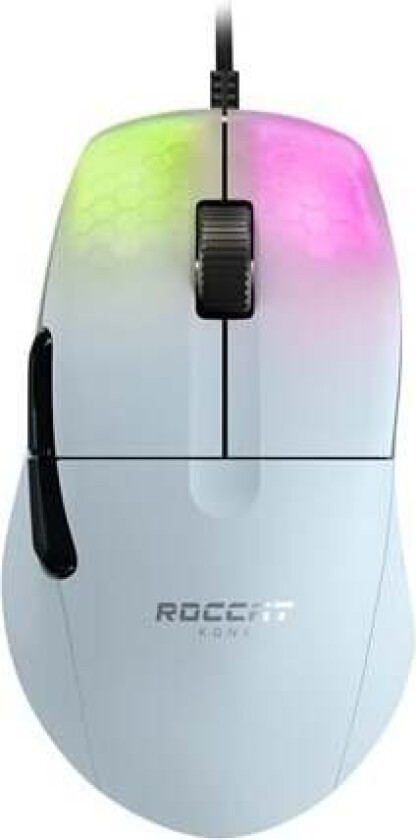 Roccat Kone Pro Gaming Mus - Hvit