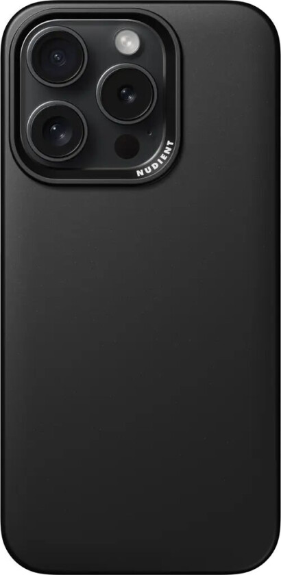 Nudient Thin iPhone 15 Pro MagSafe Ink Black