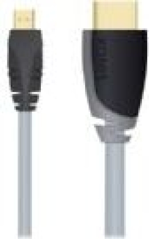 Sinox Plus+ - HDMI-kabel med Ethernet - mikro HDMI til HDMI-kabel - 2 m