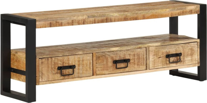 TV-benk 120x30x45 cm heltre mango