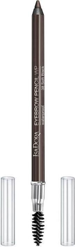 Isadora Eyebrow Pencil Waterproof 38 Soft Black