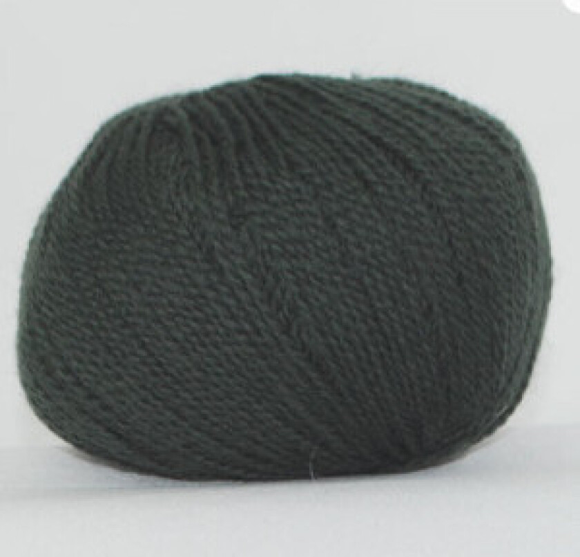 Highland Fine Wool Garn 0307 Mørk Grønn