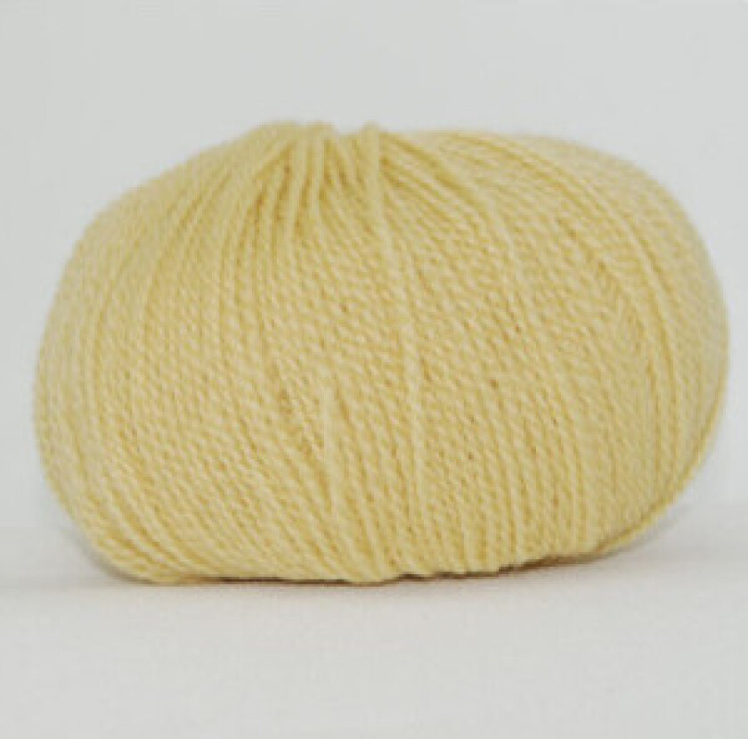 Highland Fine Wool Wool Garn 0826 Lys Gul
