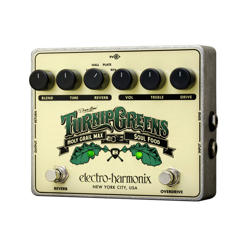 Electro Harmonix Turnip Greens Overdrive/Reverb