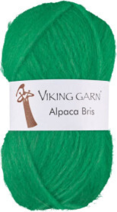 Viking Garn Alpaca Bris 337 Grønn