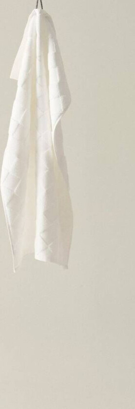 JOHN håndkle Matt hvit hvit