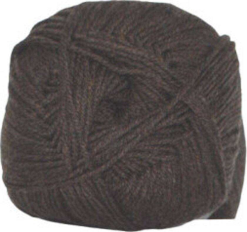Lana Cotton 212 Garn Farge 294 Mørkebrun