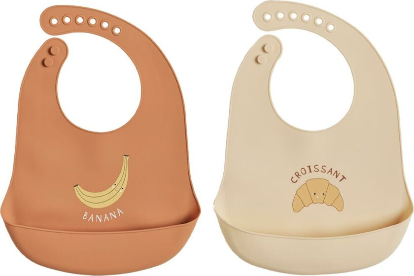 Yummy Silikone Smekke 2-pakning Caramel / Butter