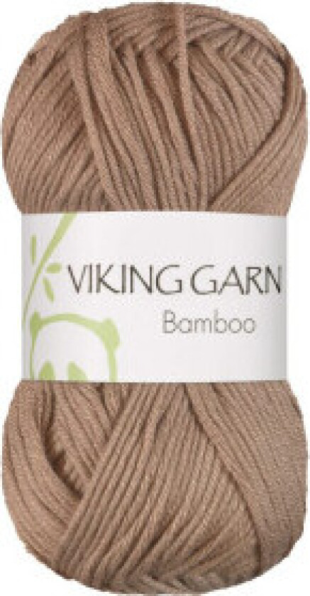 Viking Garn Bamboo 610 Valnøtt