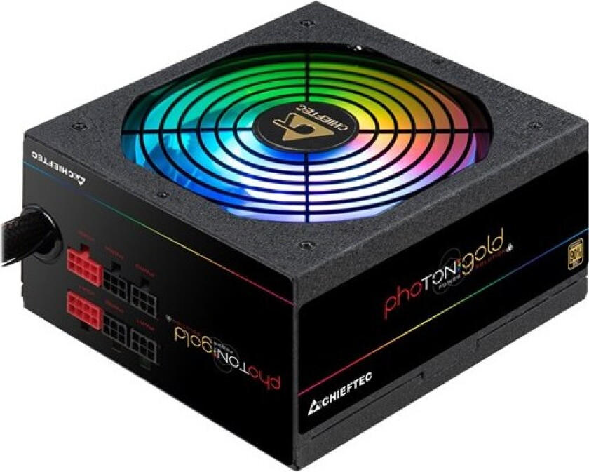 Photon Gold Series Strømforsyning (PSU) - 650 Watt - 140 mm - 80 Plus Gold sertifisert