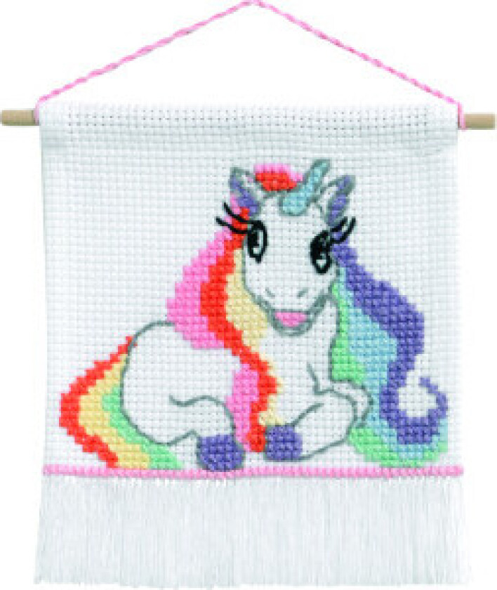 Broderikit My First Kit Unicorn 16x18