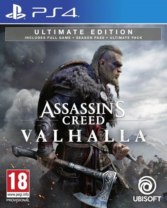 Assassin's Creed: Valhalla - Ultimate Edition - Sony PlayStation 4 - Action/Adventure