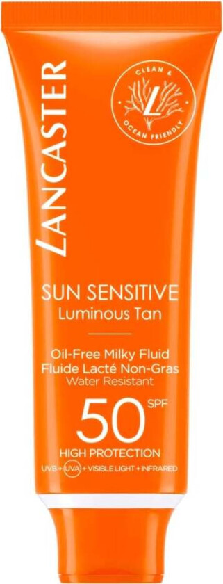 Sun Sensitive Luminous Tan Oil Free Milky Fluid Spf50 50ml